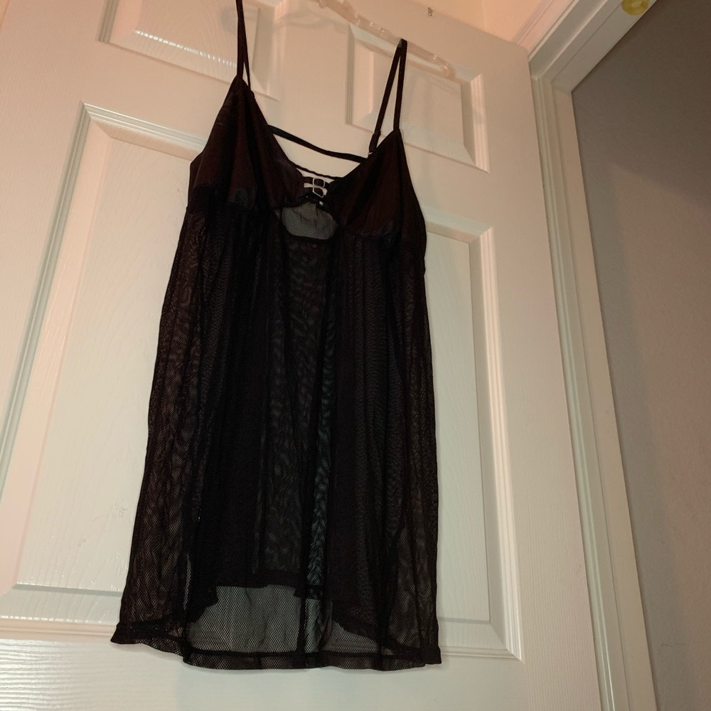 Cacique Black Nightie